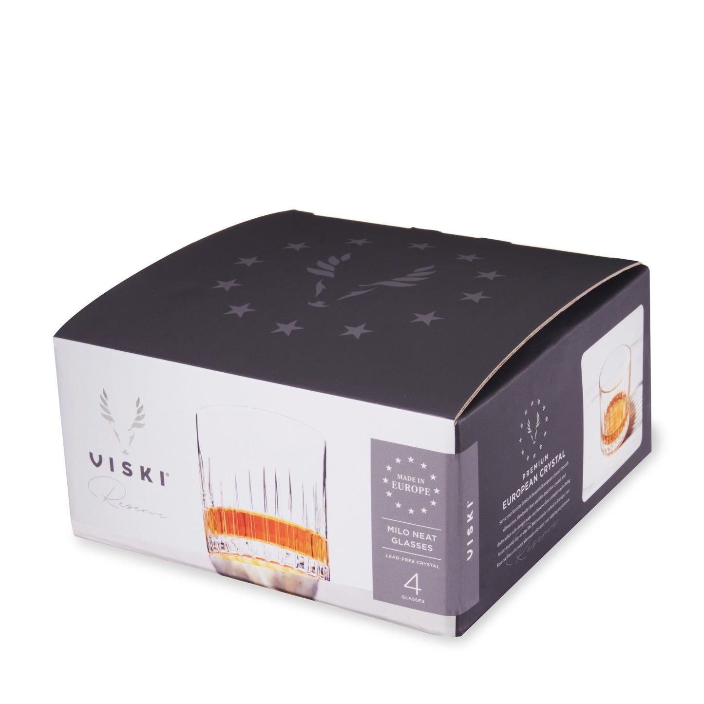 Reserve Milo Crystal Neat Glasses Viski®