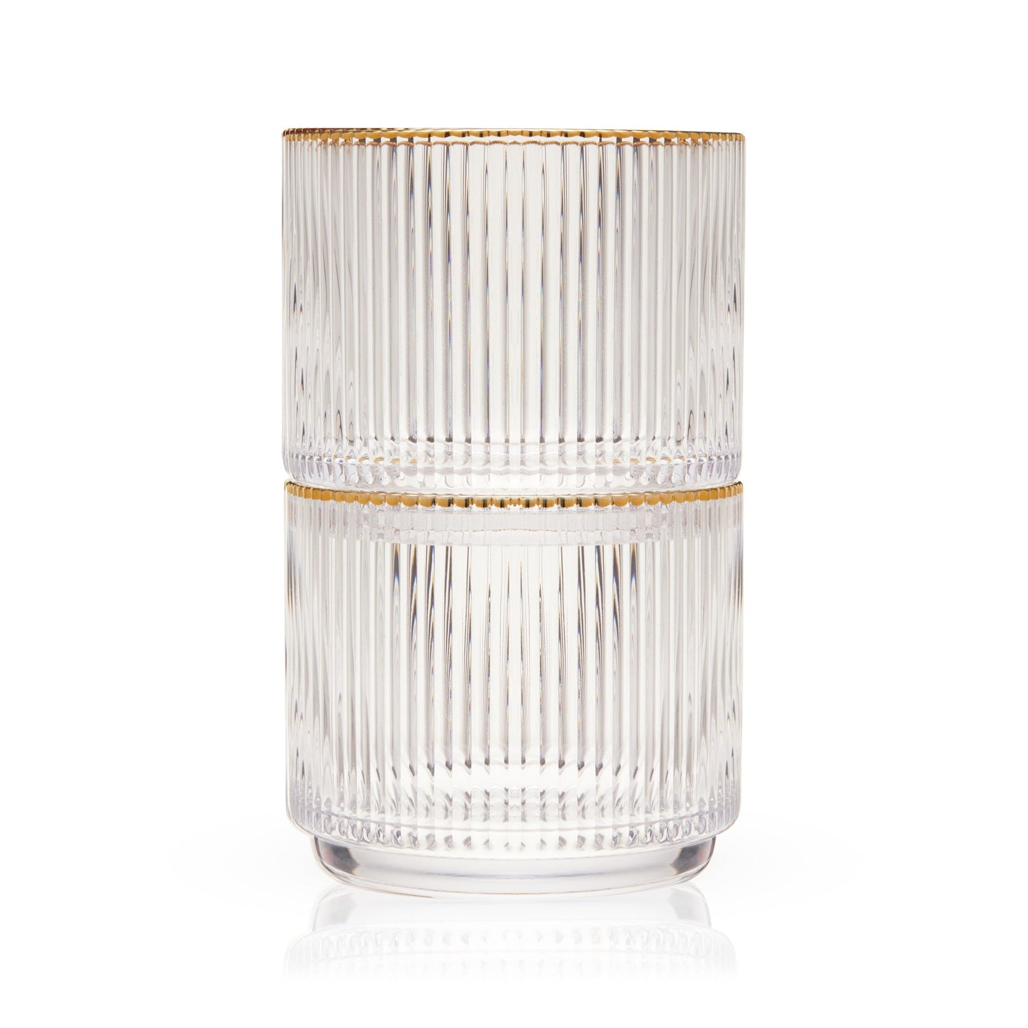 Meridian Crystal Lowball Tumblers